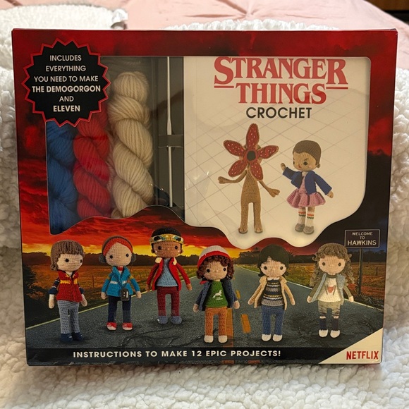 Stranger Things Other - Stranger Things Crochet Kit - NWT